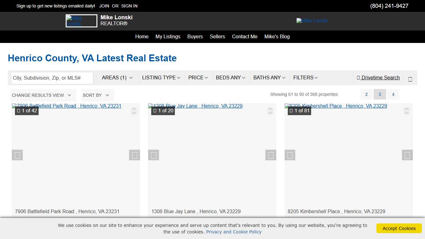 Henrico County, VA Latest Real Estate - Napier Realtors ERA