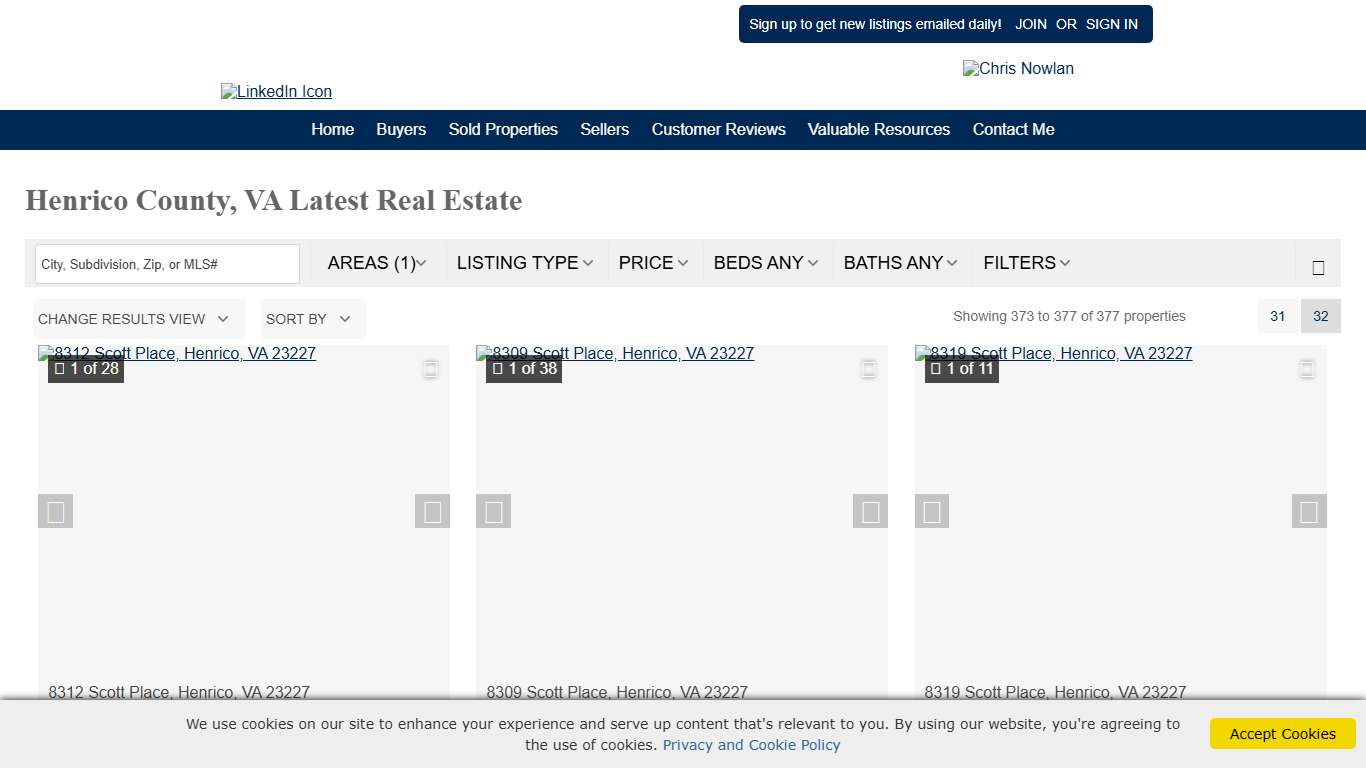 Henrico County, VA Latest Real Estate - Joyner Fine Properties